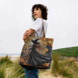 Beautiful Witch - Personalized Witch Quilted Tote Bag