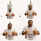 Dad Tax - Personalized Father Paper Towel Stand