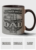 You Can't Scare Me - Personalized Trucker Accent Mug