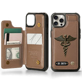Proud Nurse - Personalized Nurse Wallet Phone Case