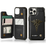 Proud Nurse - Personalized Nurse Wallet Phone Case
