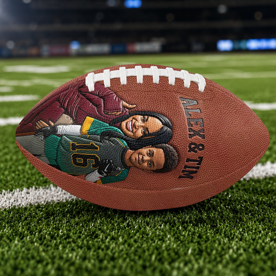 Gift For Sporty Kid, American Football, Basketball, Soccer, Baseball - Personalized Basketball Multi-Sport Ball