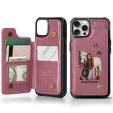 Horse Girl - Personalized Horse Wallet Phone Case