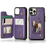 Horse Girl - Personalized Horse Wallet Phone Case