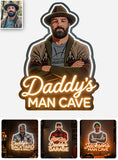 Man’s Signature Sign - Personalized Father LED Light Acrylic Sign