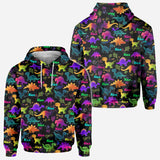 Dinosaur Suitable for Kids to Go Out with Outdoor - Personalized Kid All Over Shirt