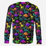 Dinosaur Suitable for Kids to Go Out with Outdoor - Personalized Kid All Over Shirt