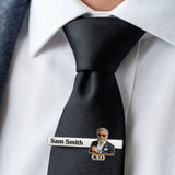 Gift For Male Co-Workers - Personalized Colleague Tie Clip