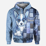 Love Pembroke Welsh Corgi - Personalized Dog All Over Shirt
