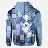 Love Pembroke Welsh Corgi - Personalized Dog All Over Shirt