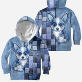 Love Pembroke Welsh Corgi - Personalized Dog All Over Shirt