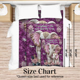Everything I Am You Helped Me To Be - Personalized Mother Blanket