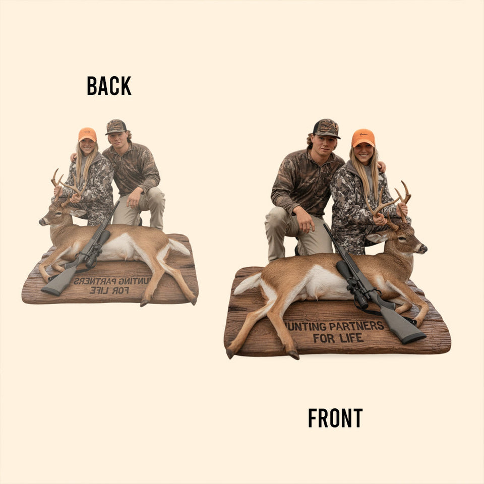Custom From Any Photo - Personalized Hunting Custom Shaped Acrylic Plaque