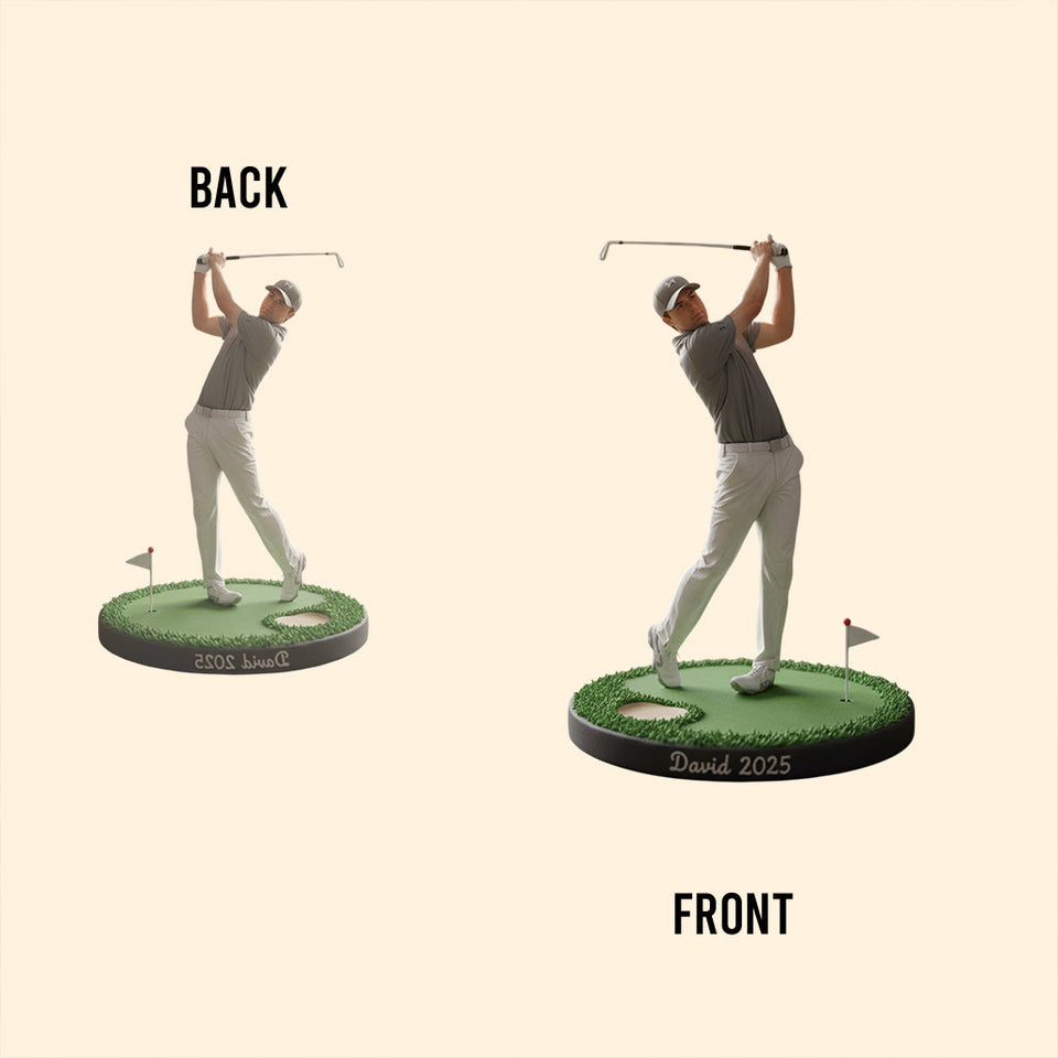 Custom From Any Photo - Personalized Golf Custom Shaped Acrylic Plaque