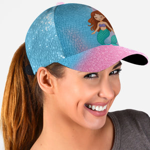 Mermaid Kid Gift - Personalized Kid Classic Cap