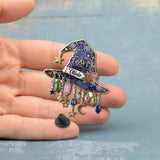 Witch Hat - Personalized Witch Pin