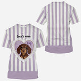 Custom Gift For Fur Mom - Personalized Dog All Over Shirt