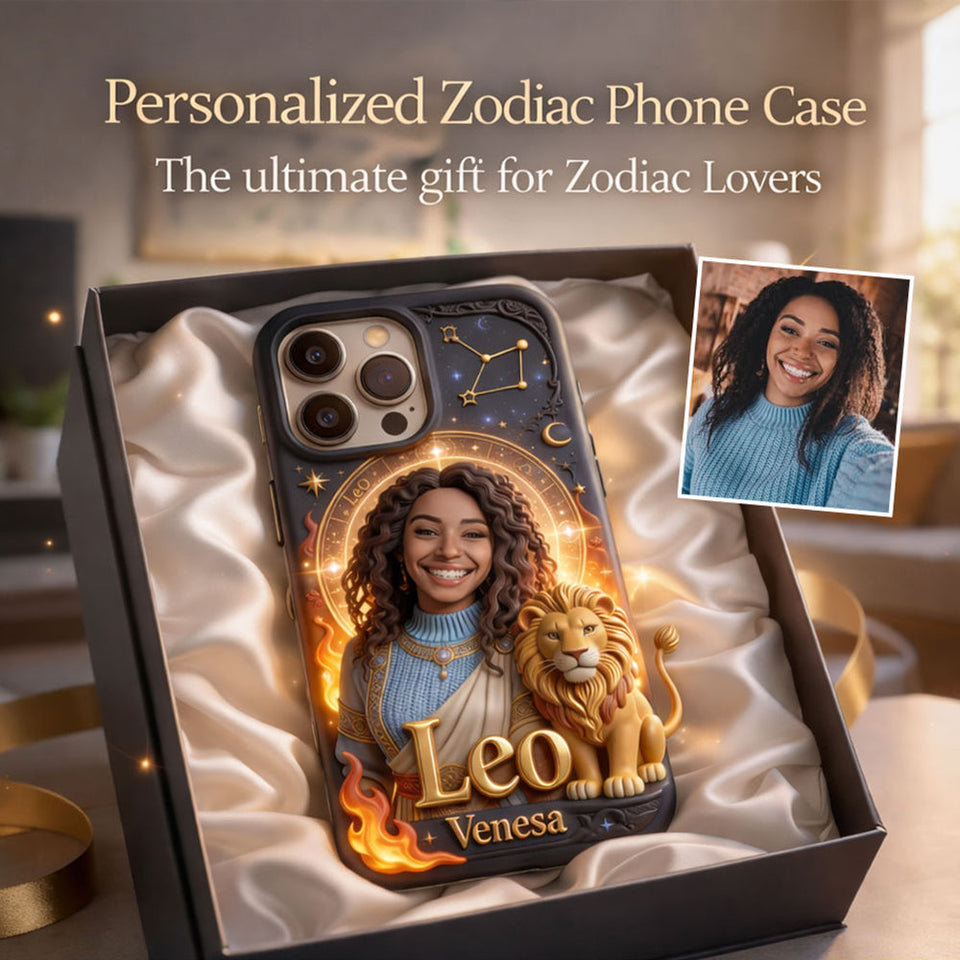Horoscope Sign, Lucky Charm - Personalized Horoscope Full Print Phone Case