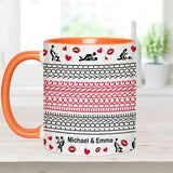 I Love You Baby - Personalized Couple Accent Mug