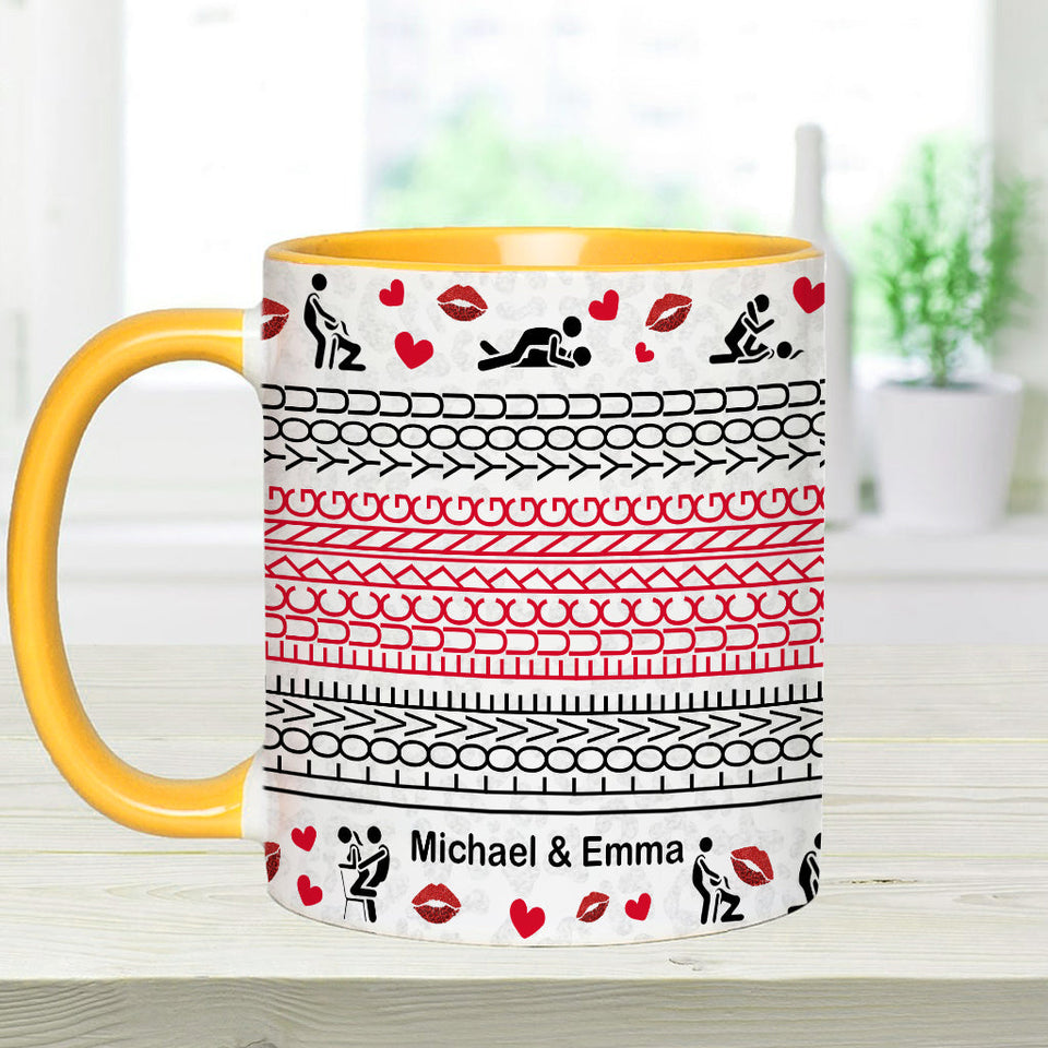 I Love You Baby - Personalized Couple Accent Mug