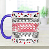 I Love You Baby - Personalized Couple Accent Mug
