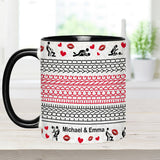 I Love You Baby - Personalized Couple Accent Mug