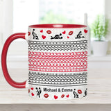 I Love You Baby - Personalized Couple Accent Mug