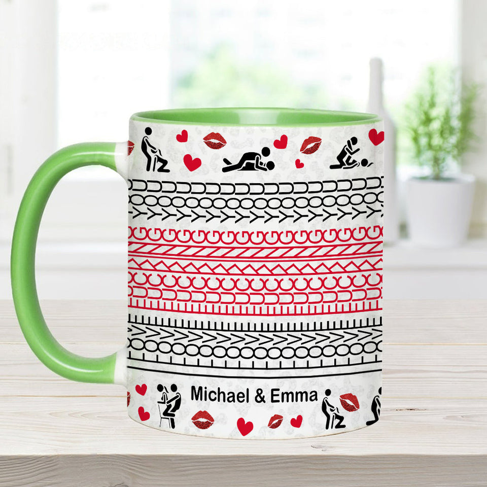I Love You Baby - Personalized Couple Accent Mug