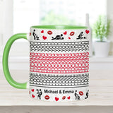 I Love You Baby - Personalized Couple Accent Mug