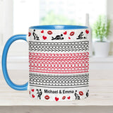 I Love You Baby - Personalized Couple Accent Mug