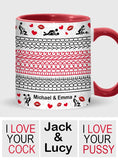 I Love You Baby - Personalized Couple Accent Mug