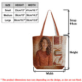 Custom Any Photo Love Books - Personalized Book Quilted Tote Bag