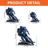 You & Me We Got This - Personalized Skiing Custom Shaped Acrylic Plaque
