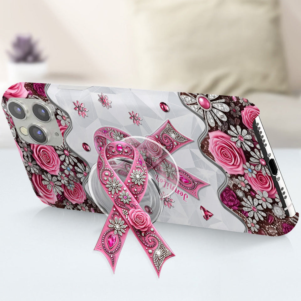 Breast Cancer Awareness - Personalized Breast Cancer Awareness Full Print Phone Case