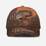The Best Fisher - Personalized Fishing Classic Cap