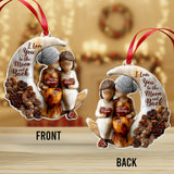Love You To The Moon And Back - Personalized Grandma Ornament