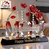 Mom Grandma Gift - Personalized Mother Custom Shaped Acrylic Plaque