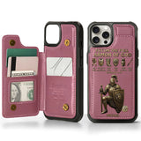 Put On The Full Amor Of God - Personalized Christian Wallet Phone Case