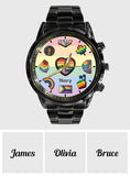 Pride Rainbow - Personalized LGBT Support Hand Watch
