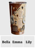 Guitarist - Personalized Guitar Tumbler