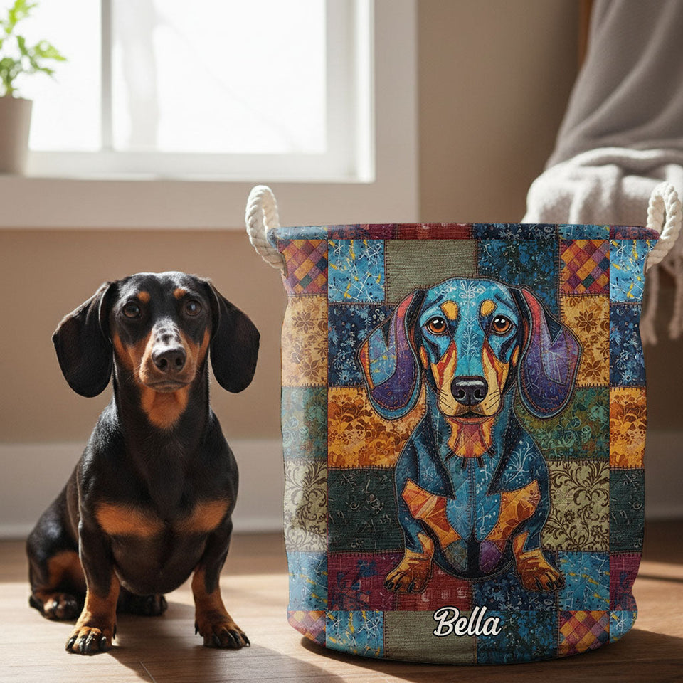 Love Dogs - Personalized Dog Storage Basket