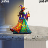 Beautiful Witch - Personalized Witch Acrylic LED Night Light