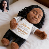 Hug This Pillow And Know I'm Here - Personalized Memorial Premium Faux Fur Pillow