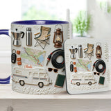Love Camping - Personalized Camping Accent Mug & Coaster
