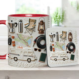Love Camping - Personalized Camping Accent Mug & Coaster