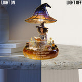 In A World Full Of Princesses Be A Witch - Personalized Witch Acrylic LED Night Light