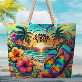 Summer Vibe - Personalized Sea Lover Beach Bag