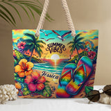 Summer Vibe - Personalized Sea Lover Beach Bag