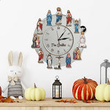 Timeless Faith - Personalized Christian LED Light Wall Clock