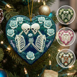 Skeleton Couple, Till Death Do Us Part - Personalized Couple Ornament